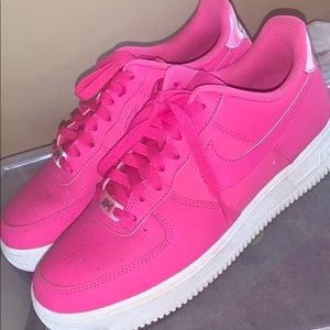 pink Air Force ones